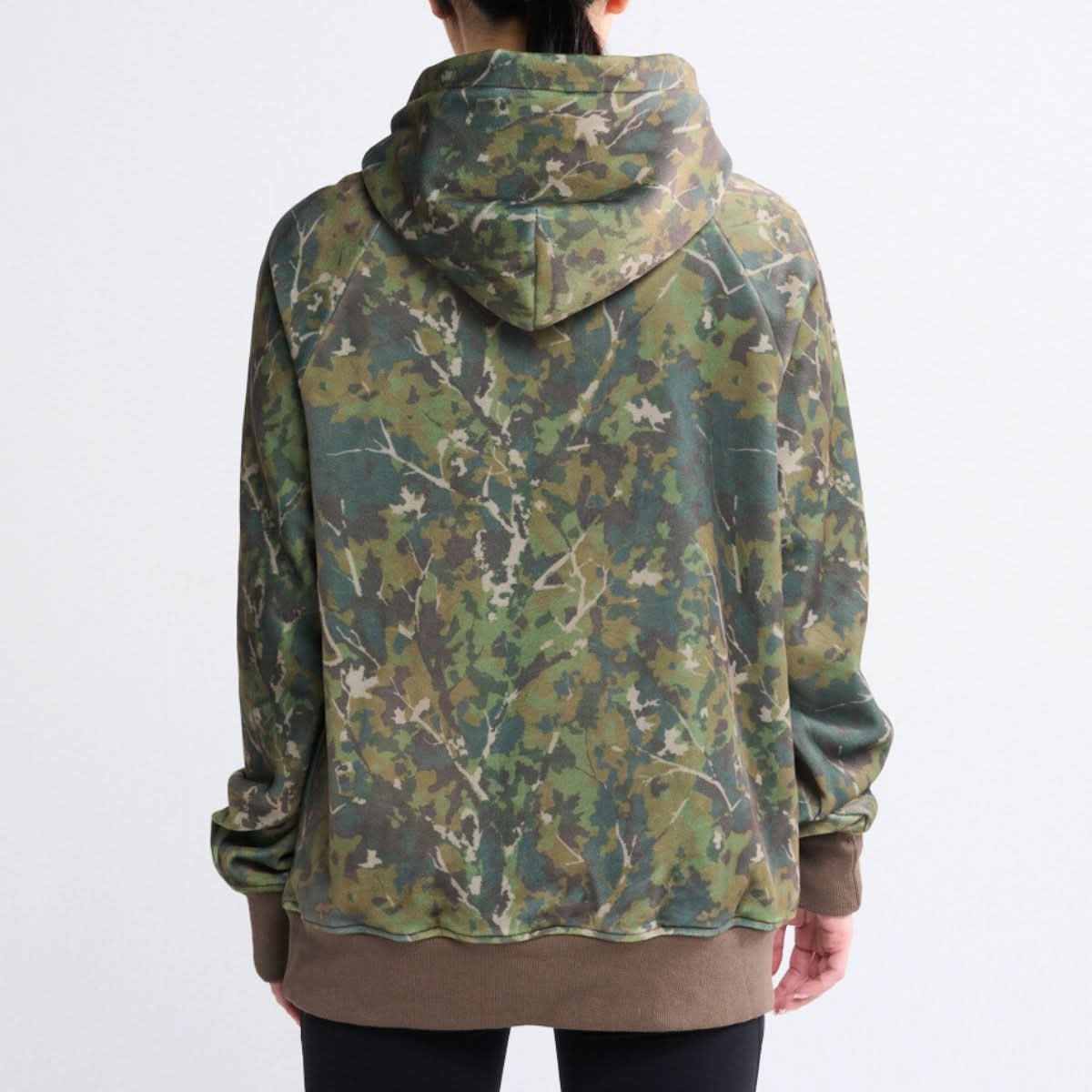 Concrete Wood Human Hoodie - Moss - Image 3
