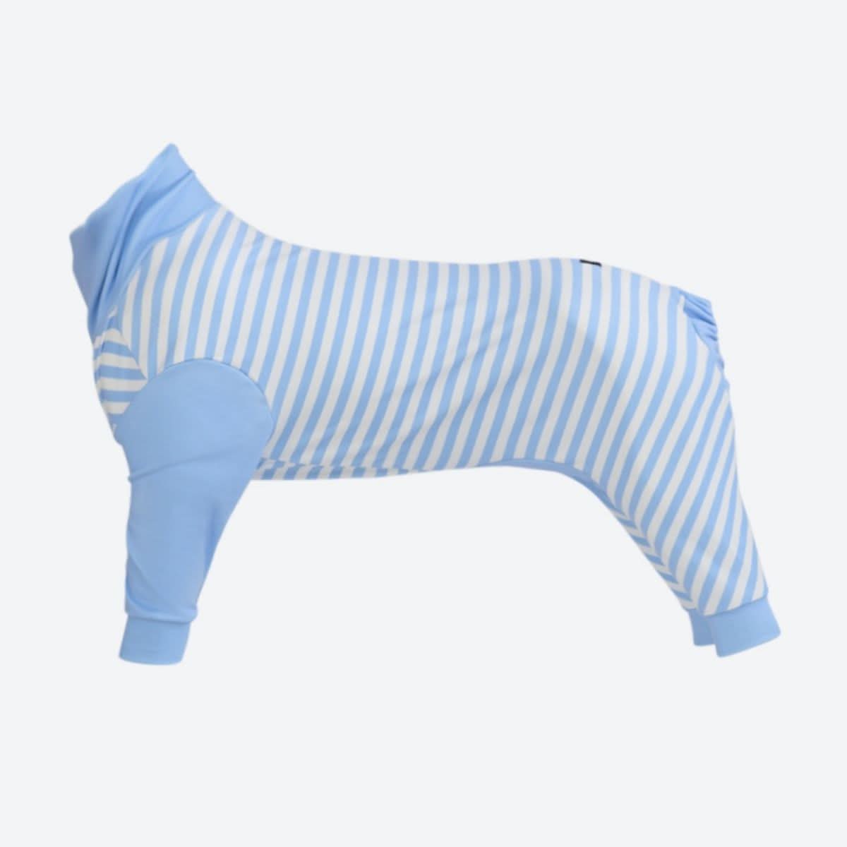 Dog Pajama - Blue Stripes - Image 4
