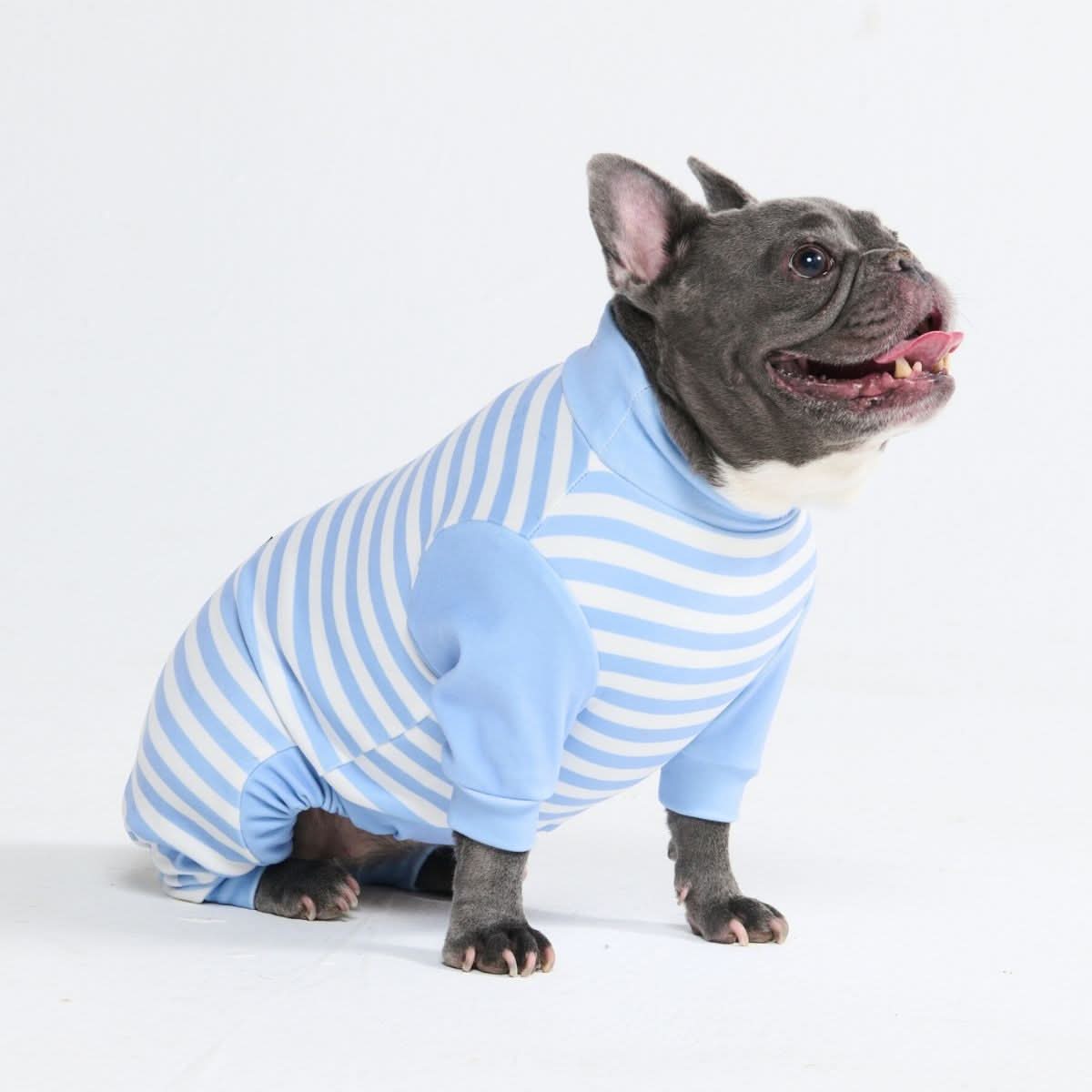 Dog Pajama - Blue Stripes - Image 5