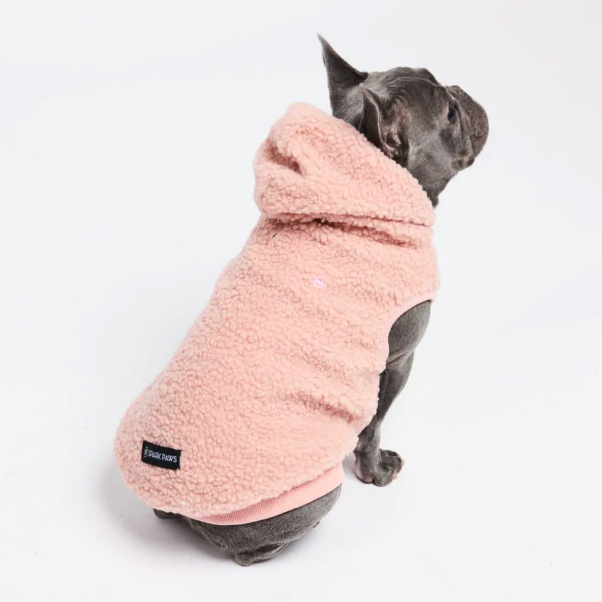 Teddy Sherpa Jacket - Pink - Image 3