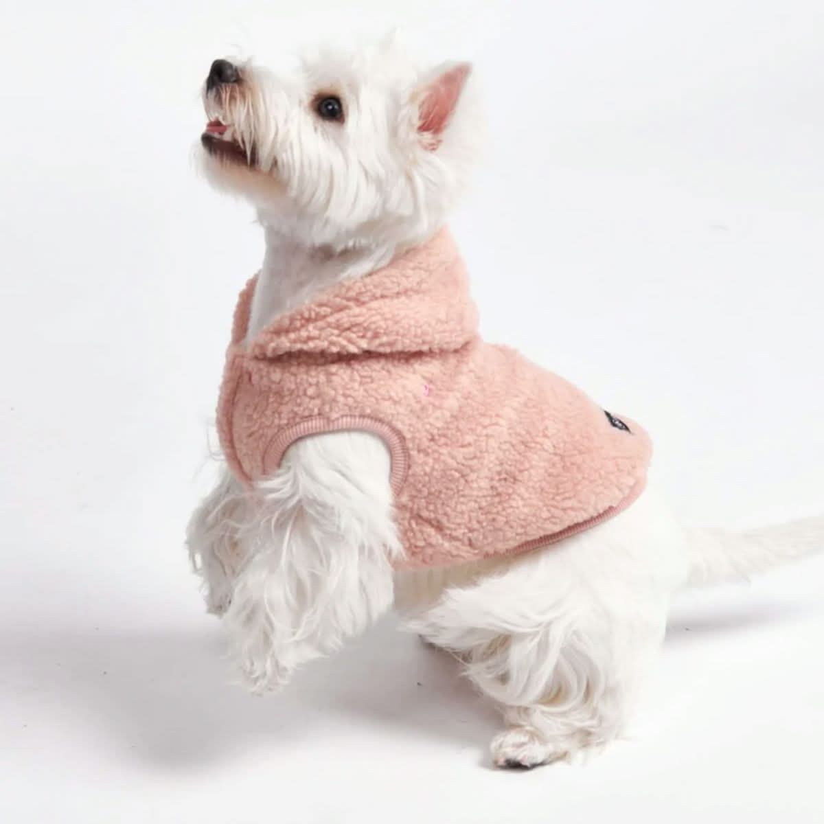 Teddy Sherpa Jacket - Pink - Image 7