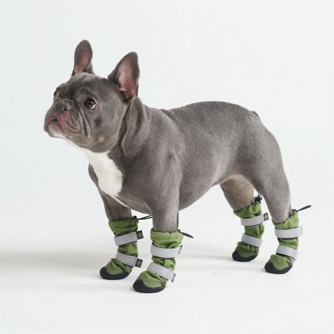 Dog Rainboots. Waterproof Dog Shoes - Green - Image 2