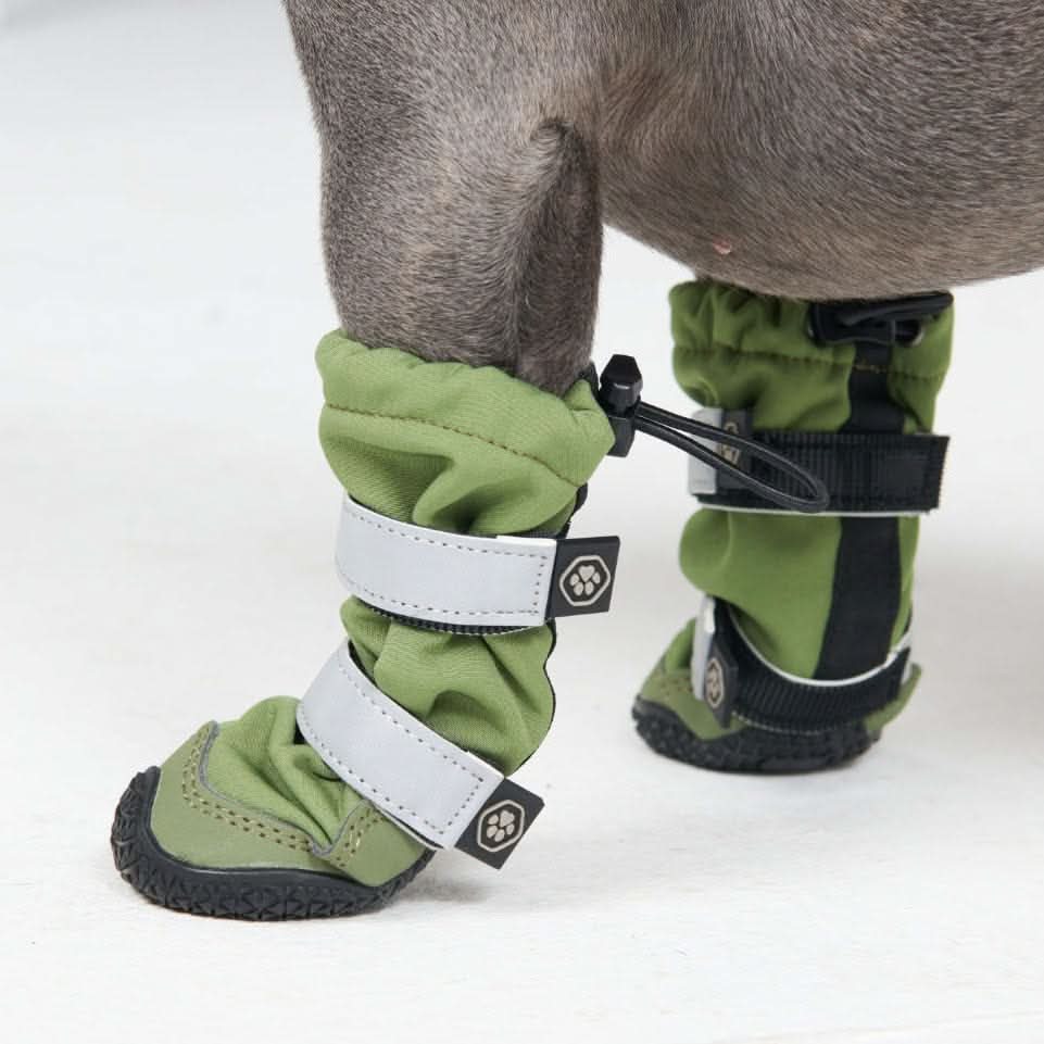 Dog Rainboots. Waterproof Dog Shoes - Green - Image 4