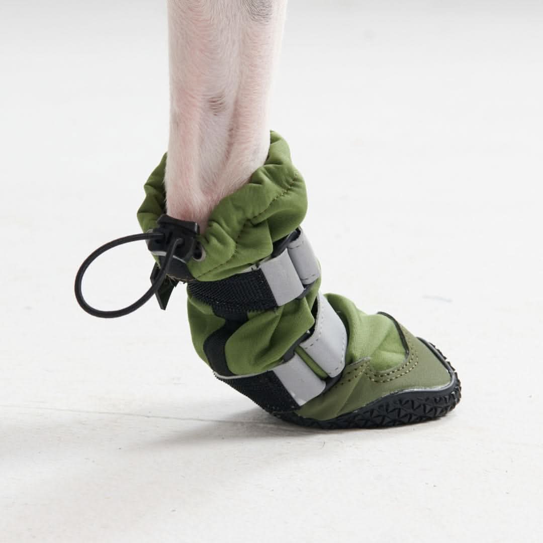 Dog Rainboots. Waterproof Dog Shoes - Green - Image 6