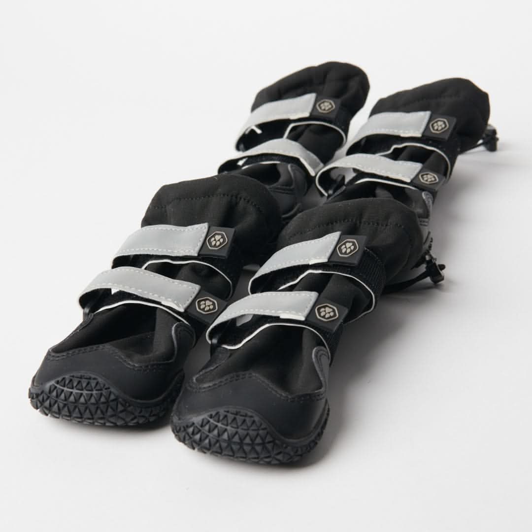 Dog Rainboots. Waterproof Dog Shoes - Black - Image 9