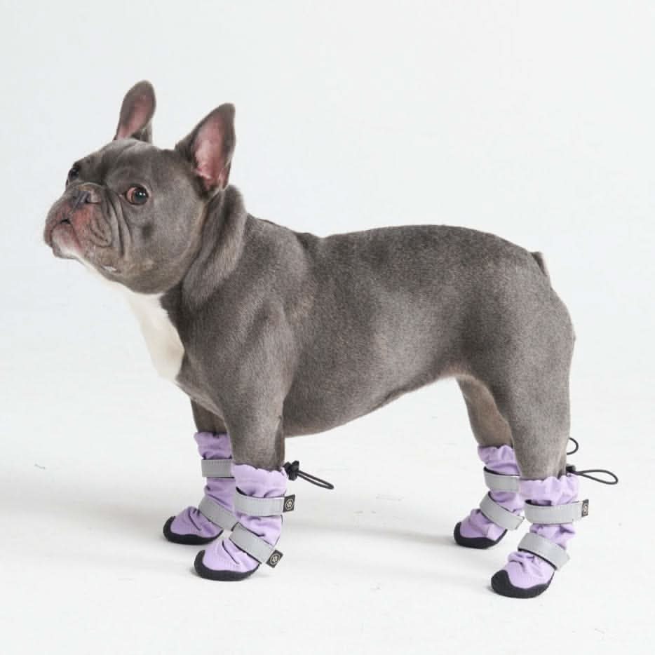 Dog Rainboots. Waterproof Dog Shoes - Lilac - Image 2