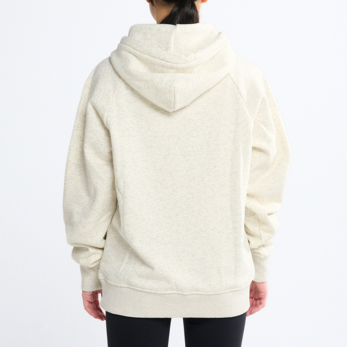 Essential Human Hoodie - Oatmeal Heather - Image 2