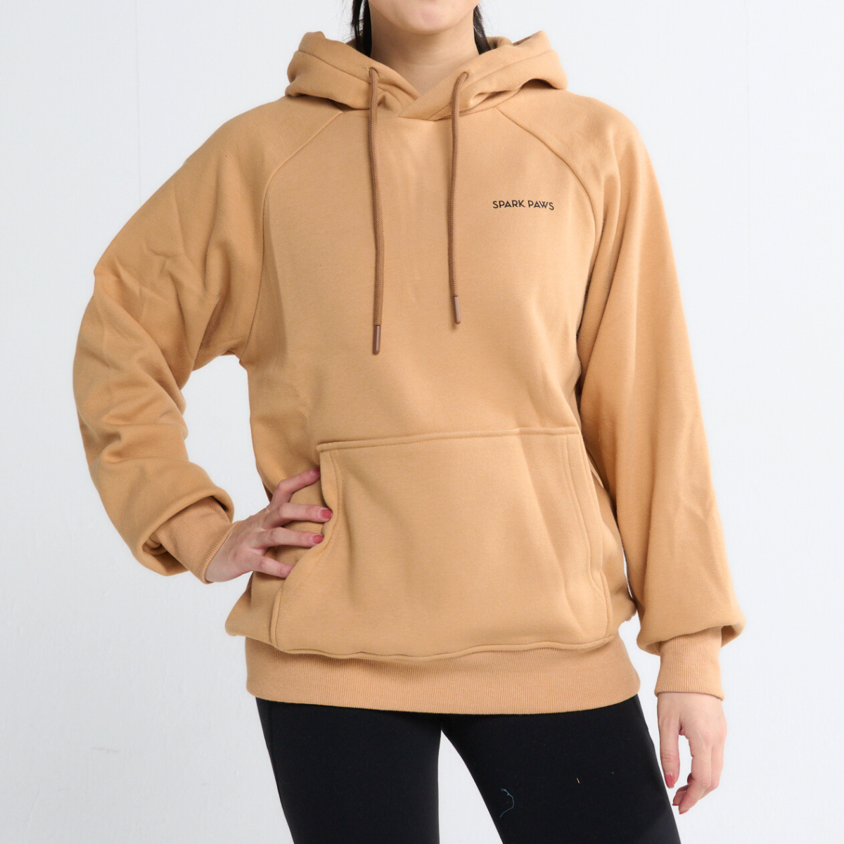 Essential Human Hoodie - Caramel - Image 2