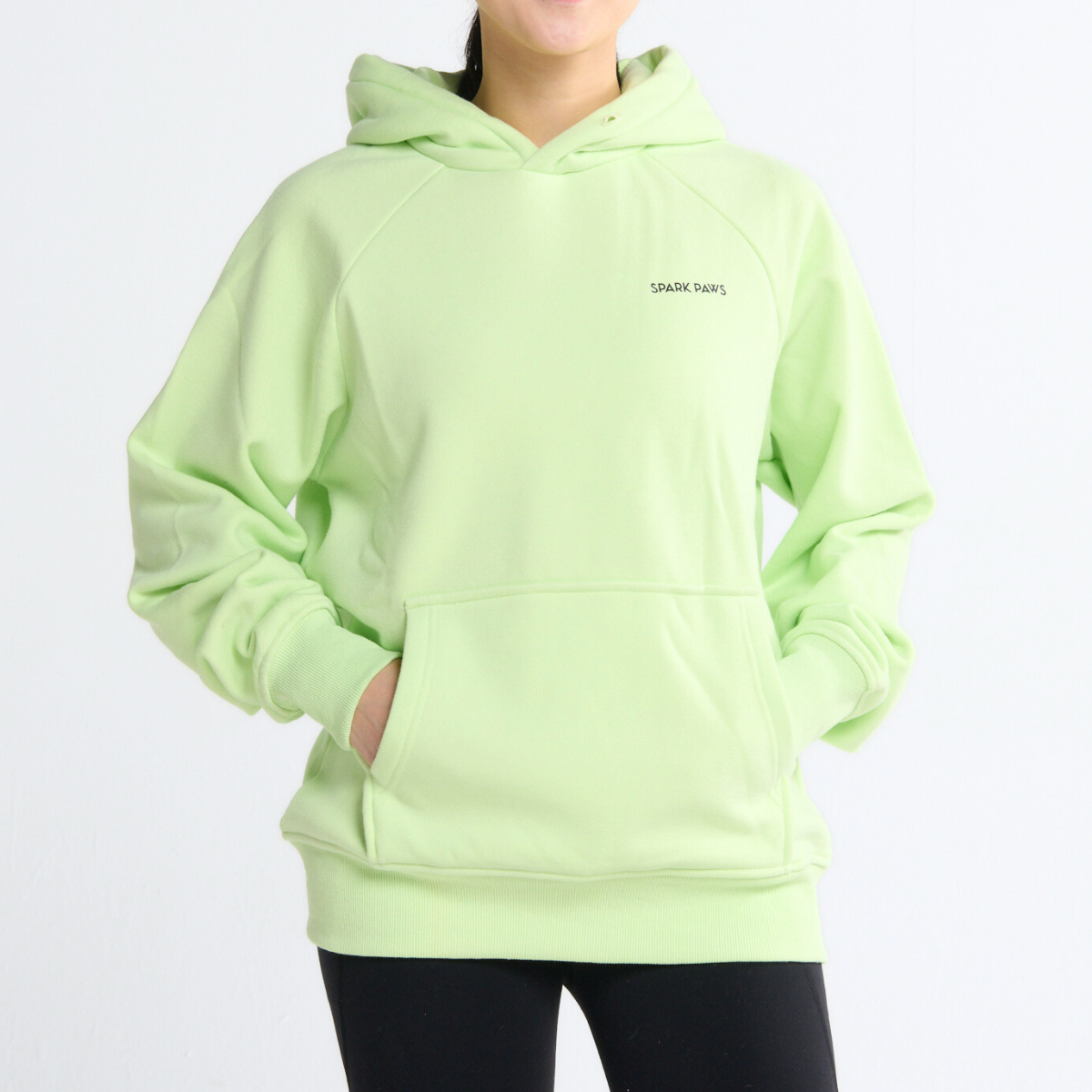 Essential Human Hoodie - Honey Dew - Image 2
