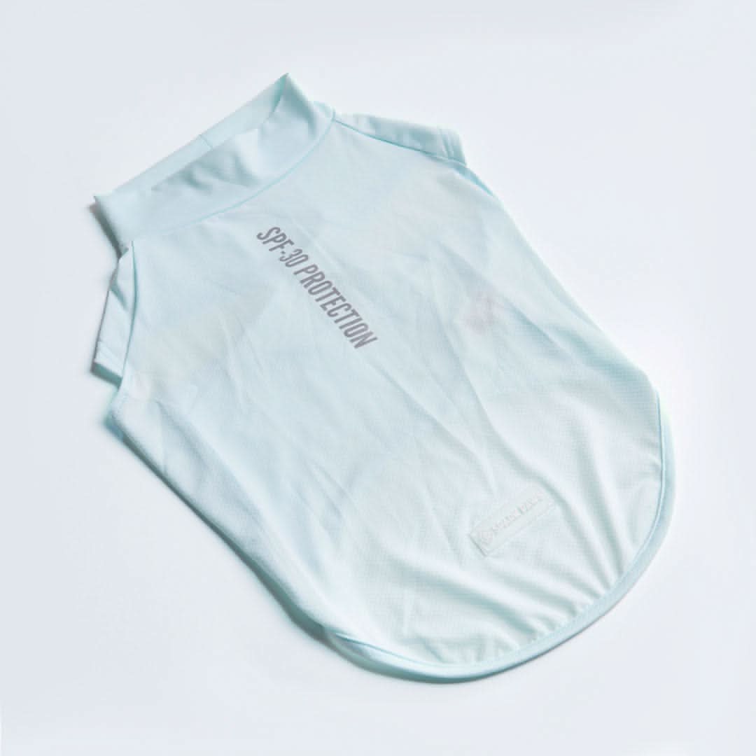 Sunblock Dog T-Shirt - Baby Blue - Image 2