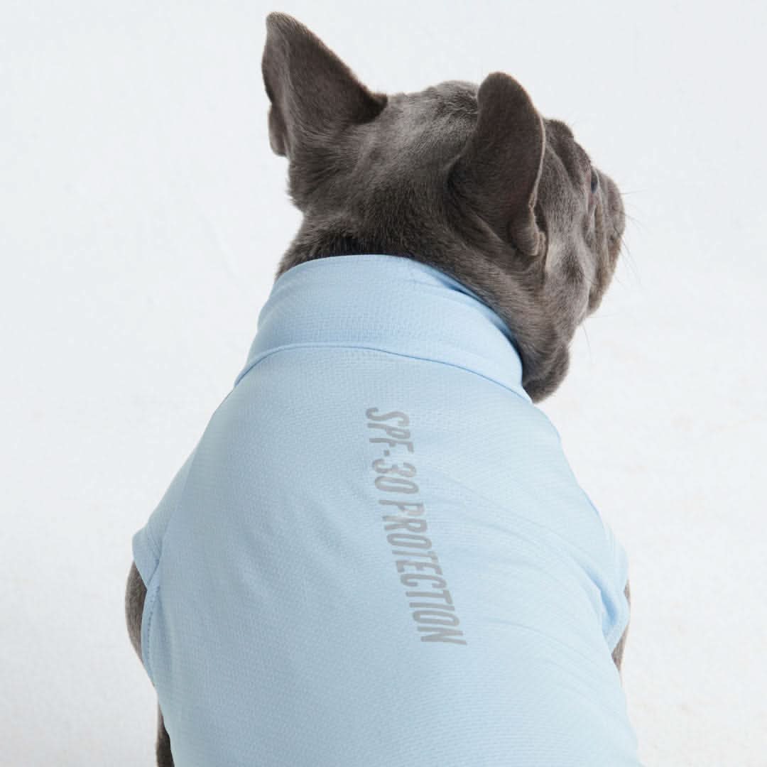 Sunblock Dog T-Shirt - Blue - Image 2